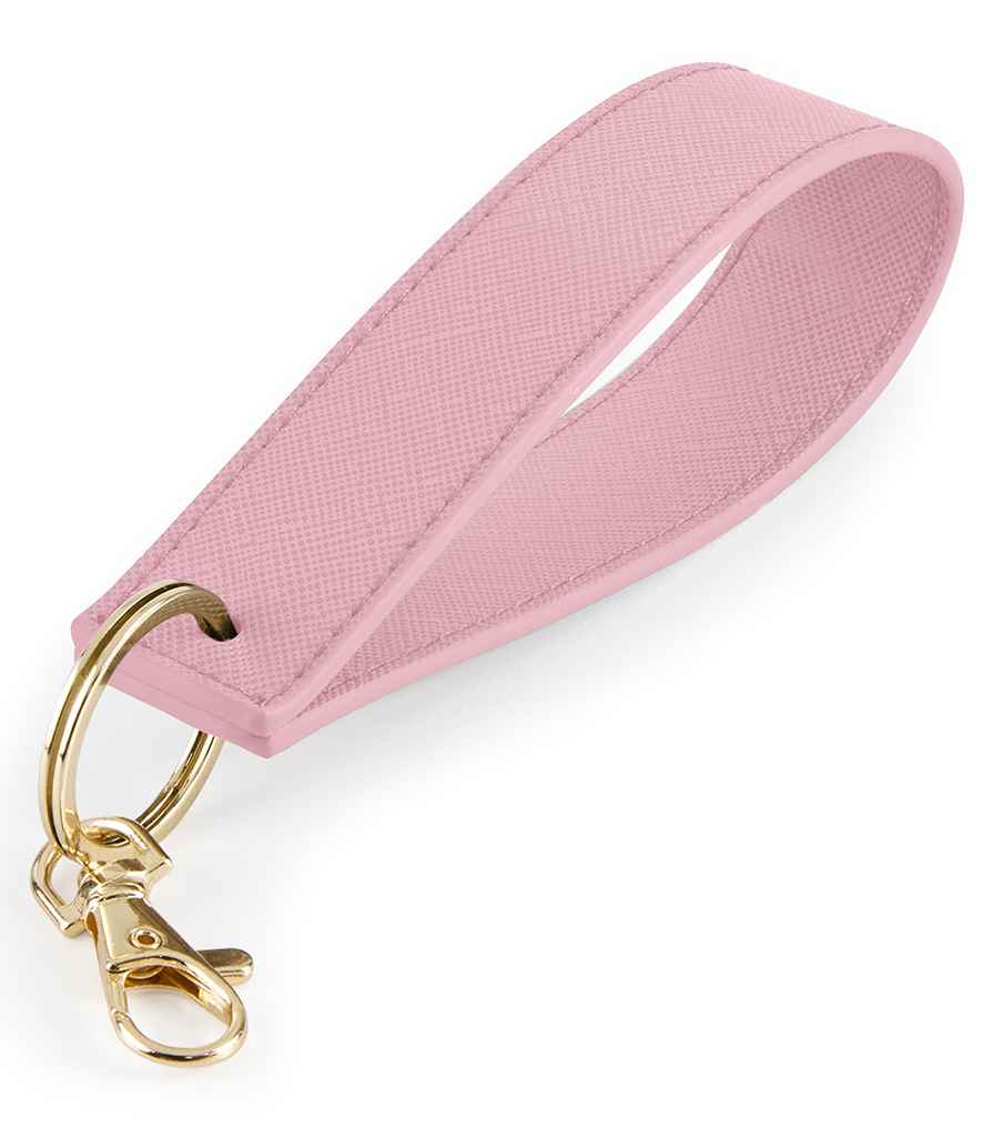 Personalised Initial Wristlet Keyring