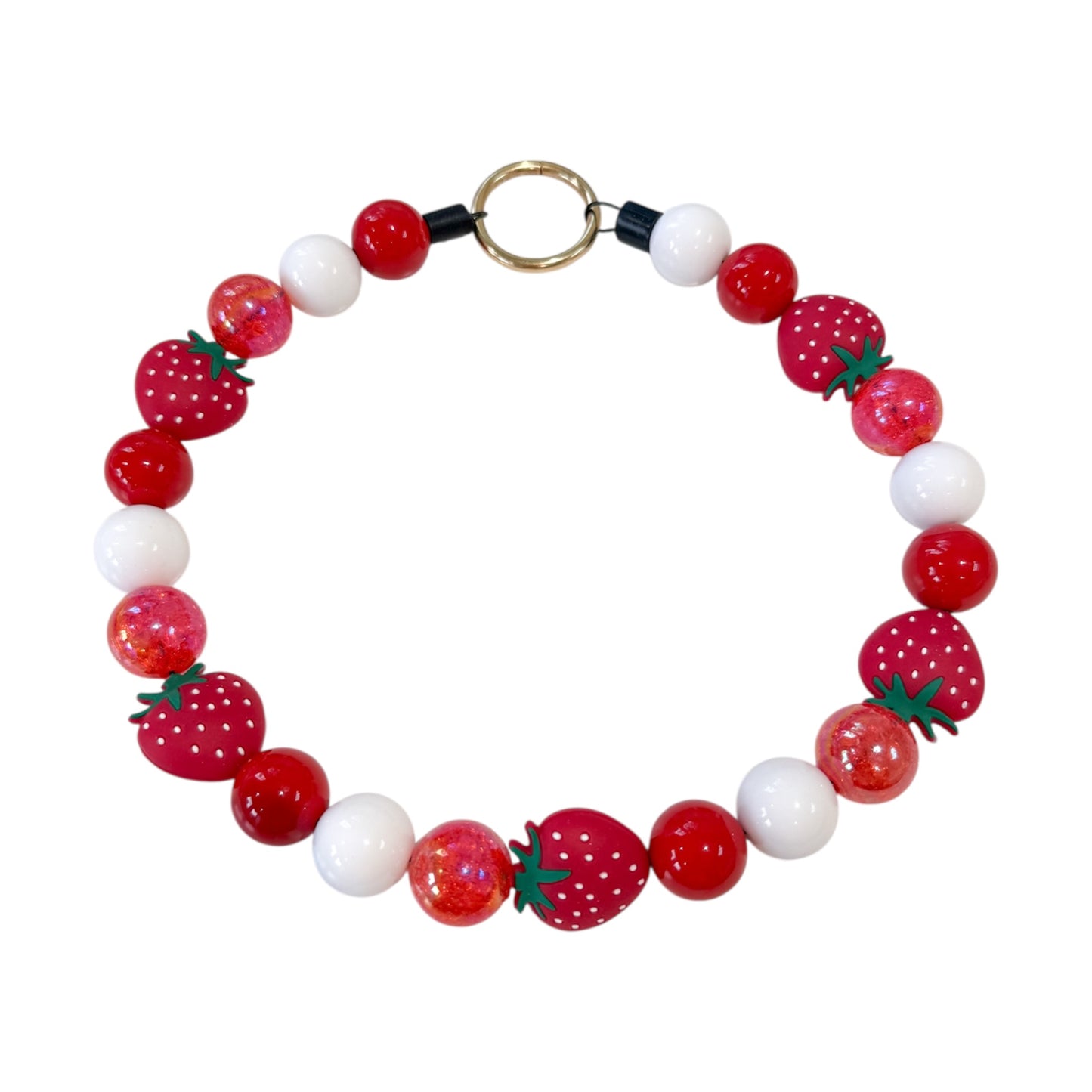 Berry Sweet Beaded Collar