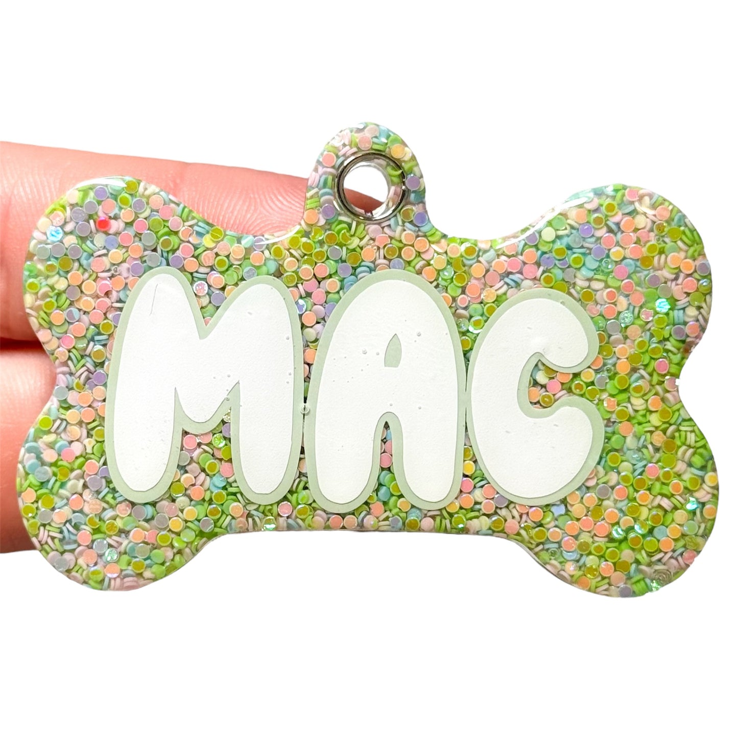 Mini Pastel Dot Tag