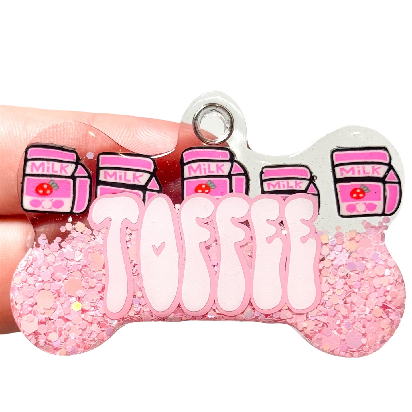 Pink Milk Tag