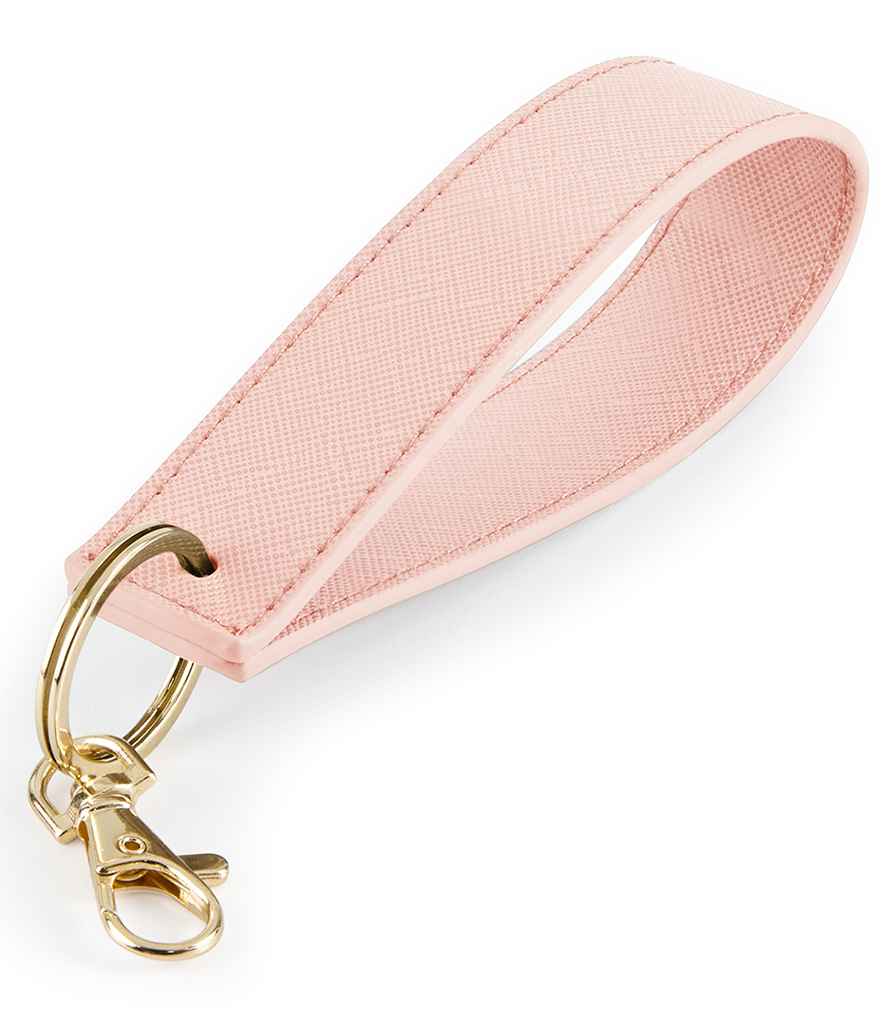 Personalised Initial Wristlet Keyring