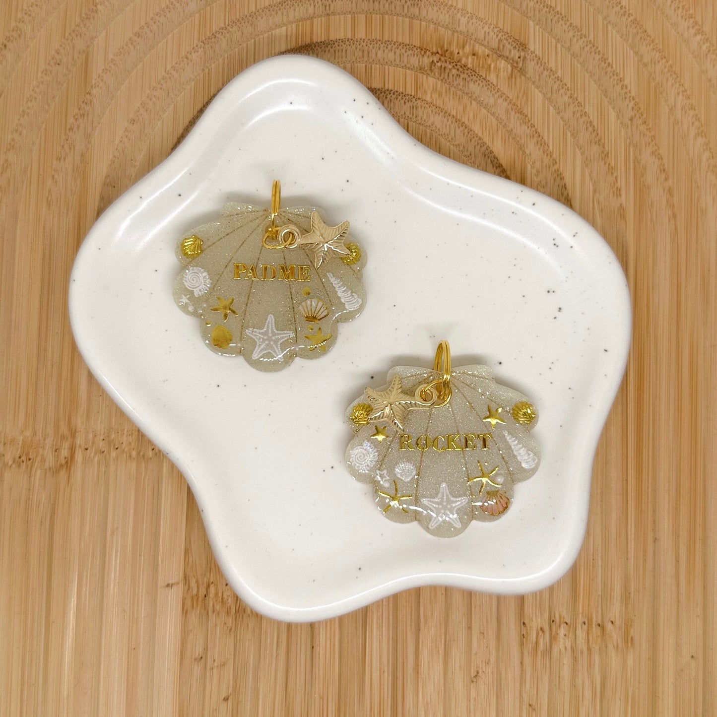 Sea Shell Dog Tag
