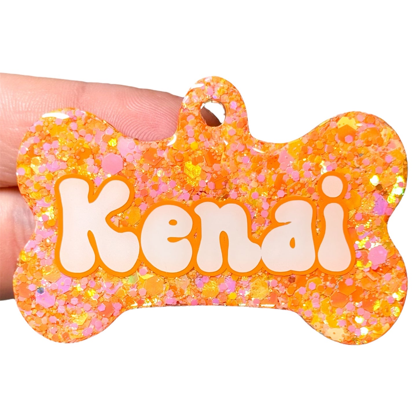 Neon Party Tag