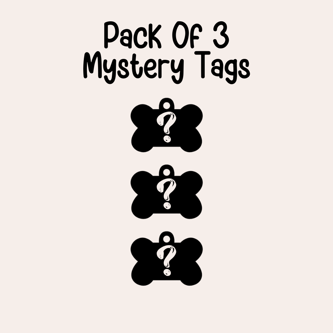 Pack Of 3 Mystery Tags