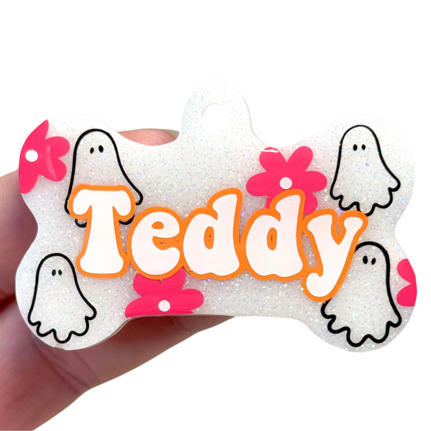 Ghost Flower Tag