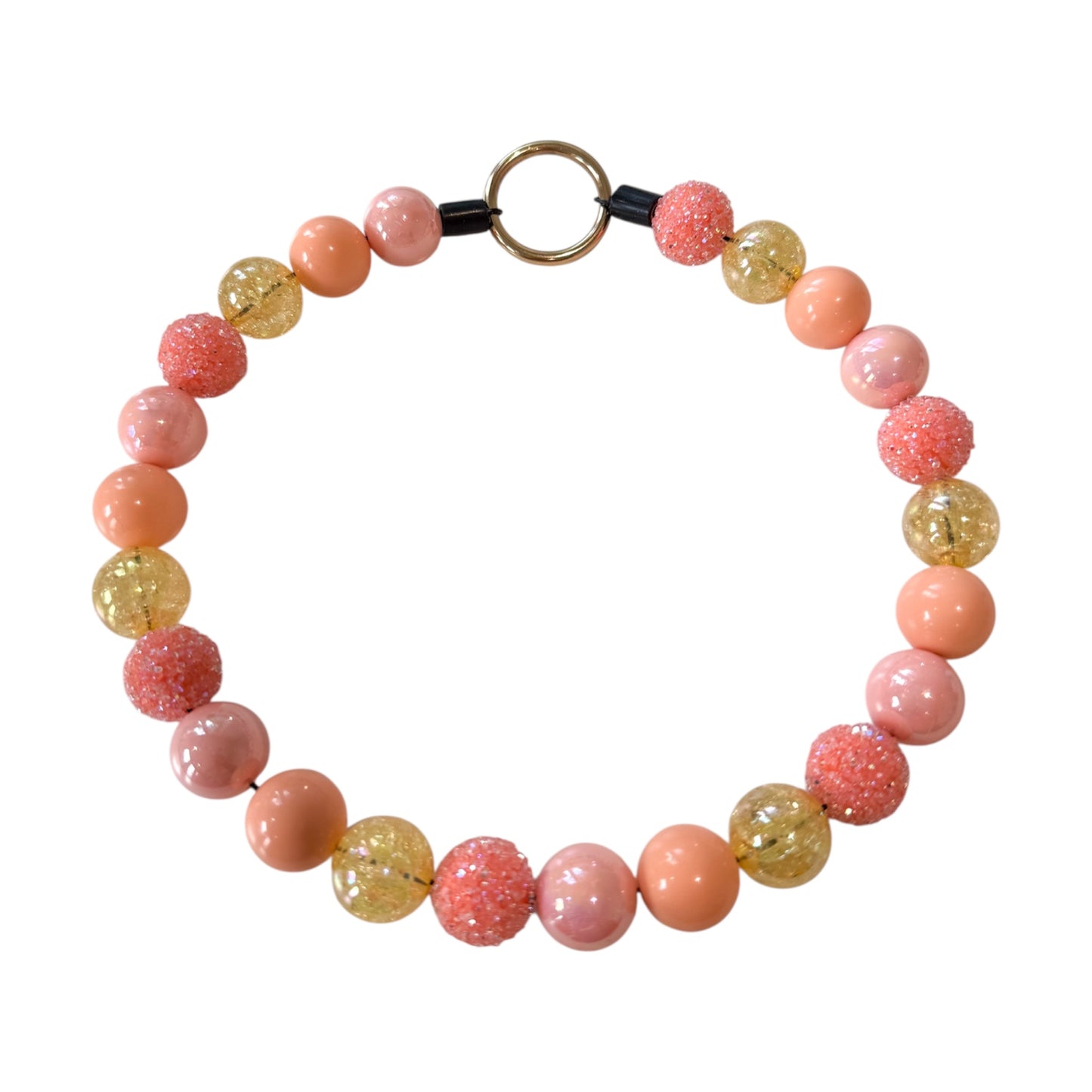 Golden Hour Beaded Collar