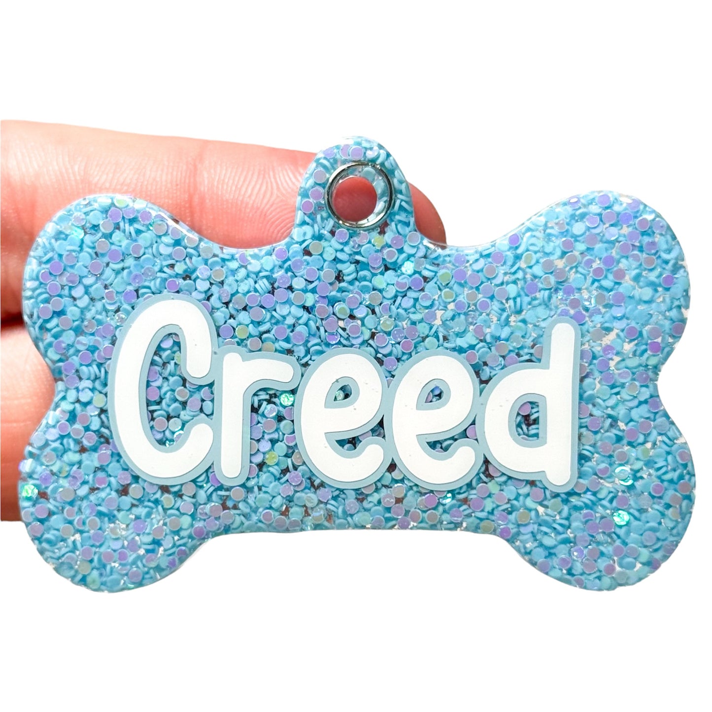 Mini Blue Dot Tag