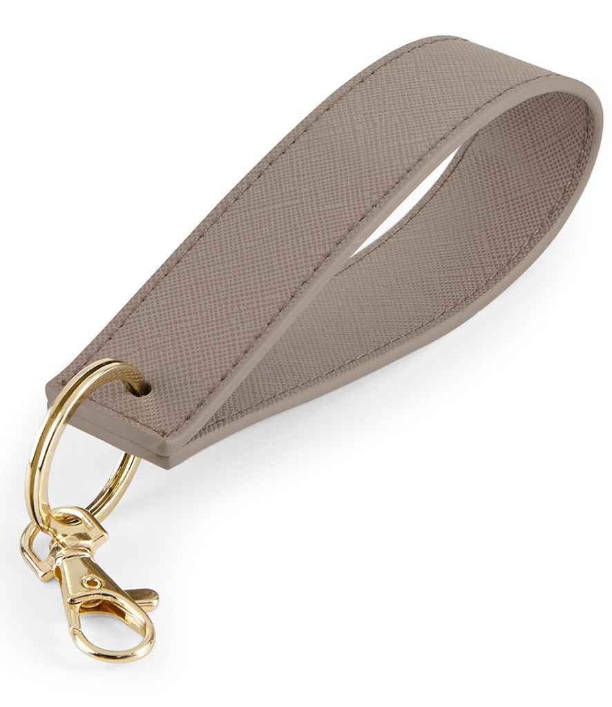 Personalised Initial Wristlet Keyring