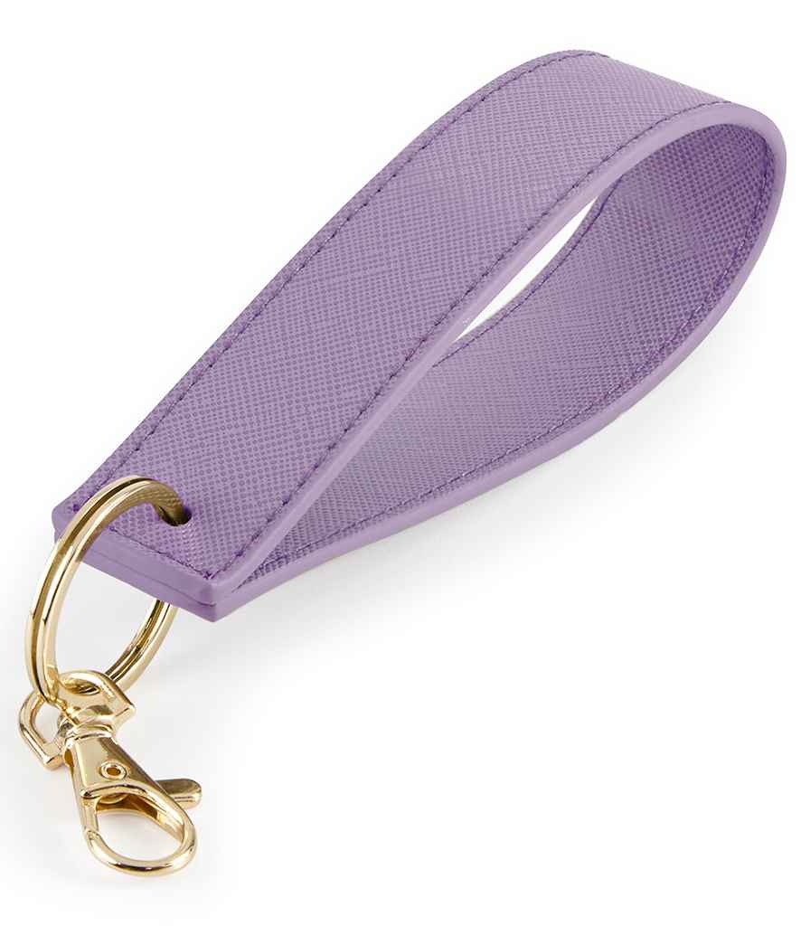 Personalised Initial Wristlet Keyring