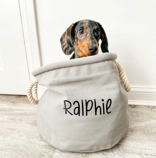 Custom Rope Toy Basket