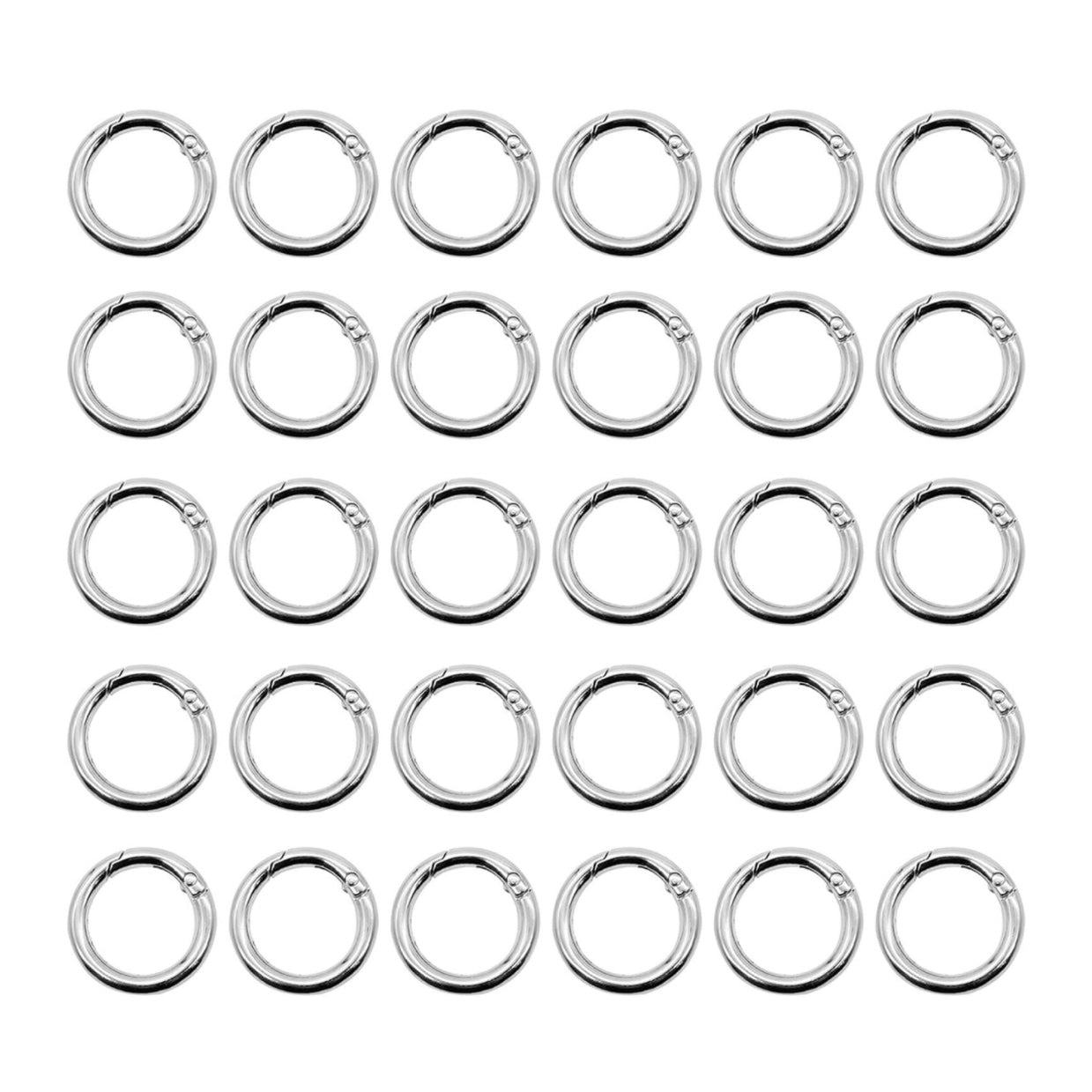 Silver O Ring Clasp