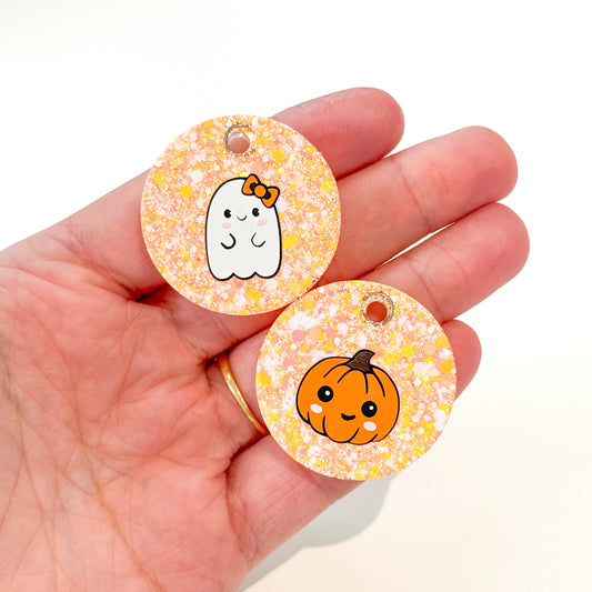 Circle Halloween Tag