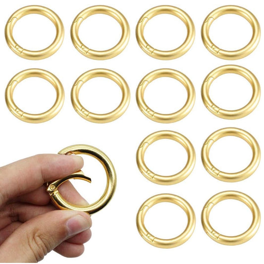 Gold O Ring Clasp
