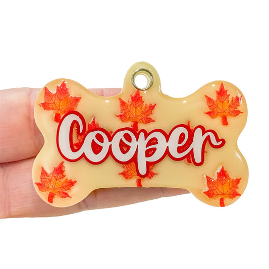 Autumn Leaf Tag