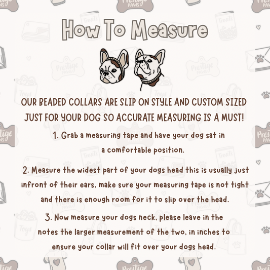 Beary Cute Beaded Collar