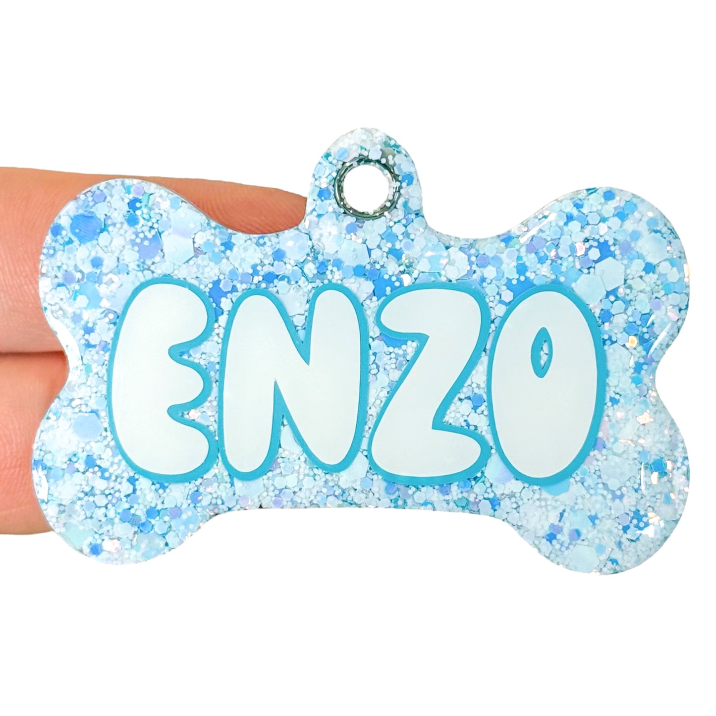 Enzo Glitter Tag