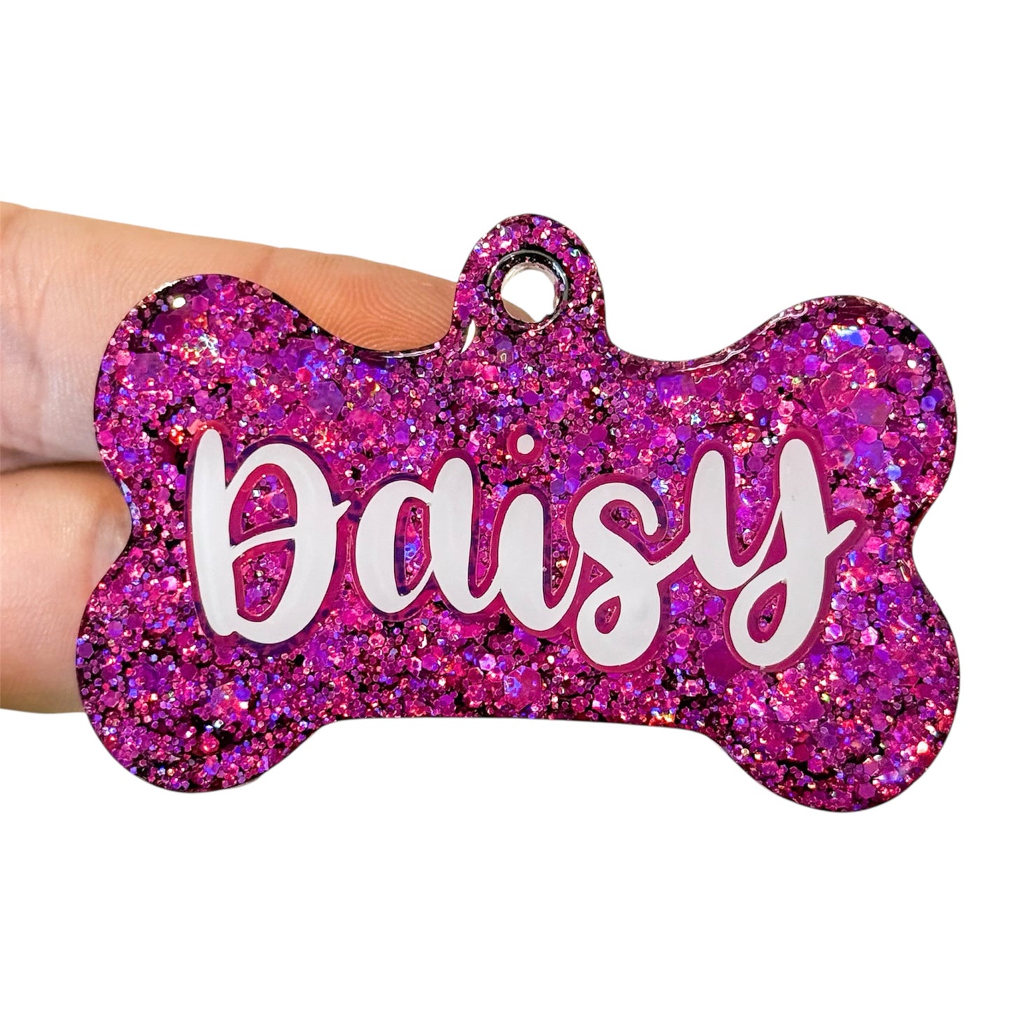 Chameleon Glitter Tag