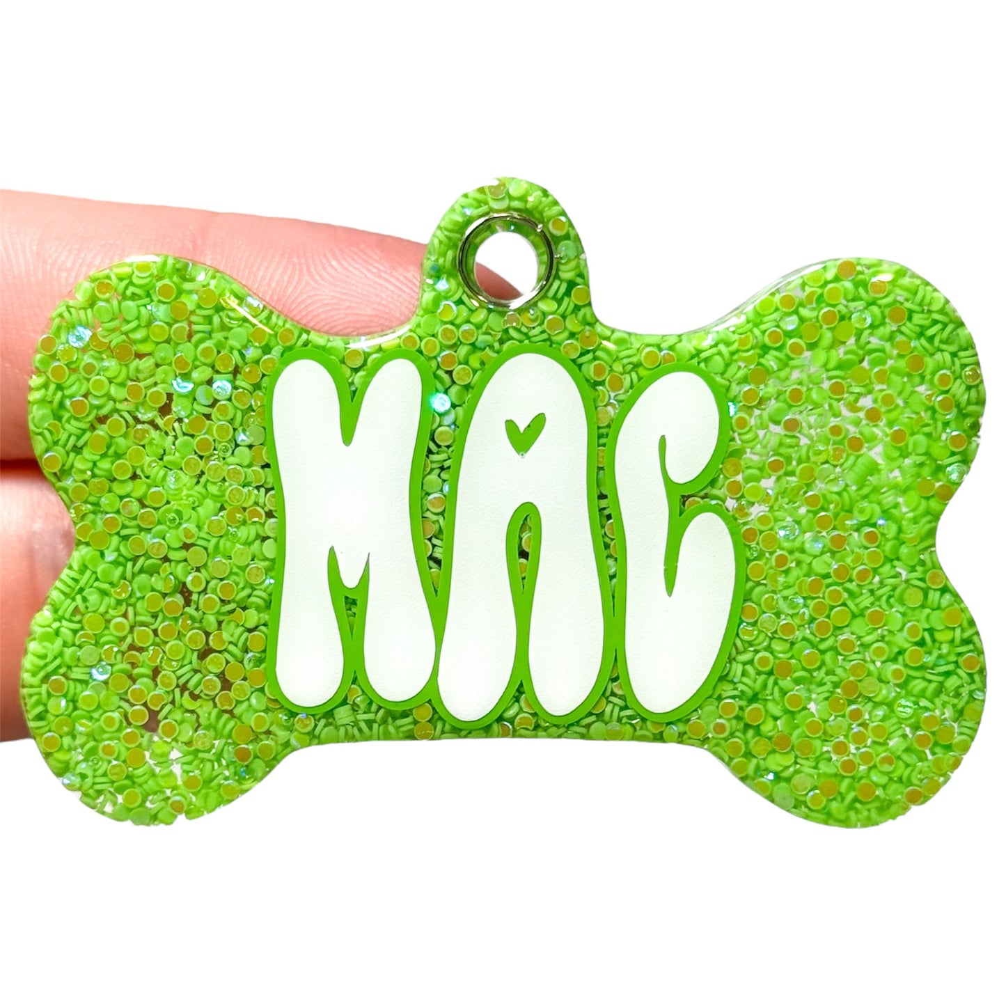 Mini Green Dot Tag