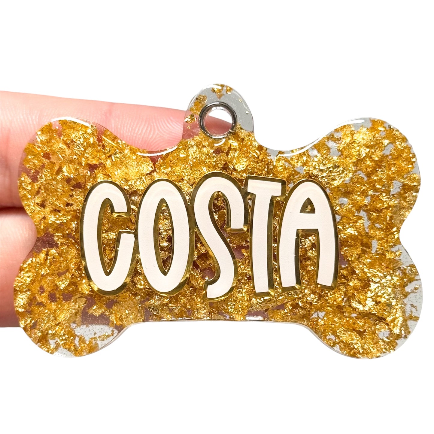 Gold Flake Tag