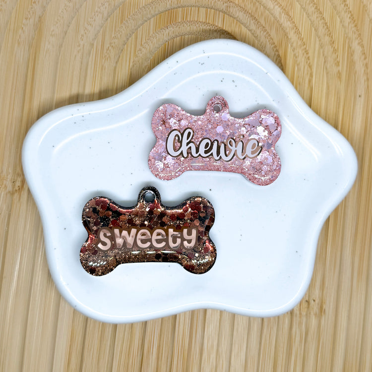 Glitter Tags