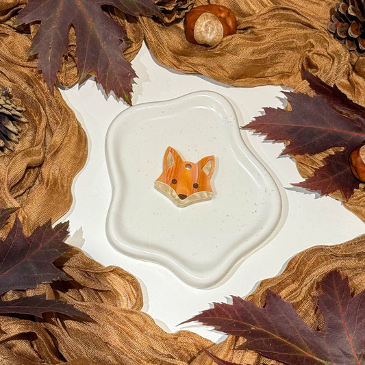 Fox Acrylic Dog Tag