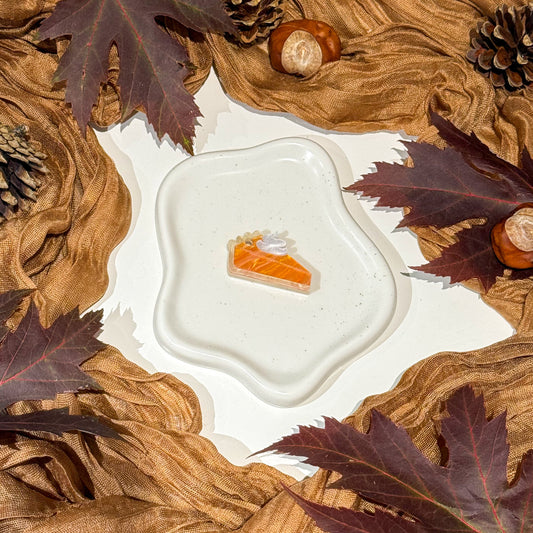 Pumpkin Pie Acrylic Dog Tag