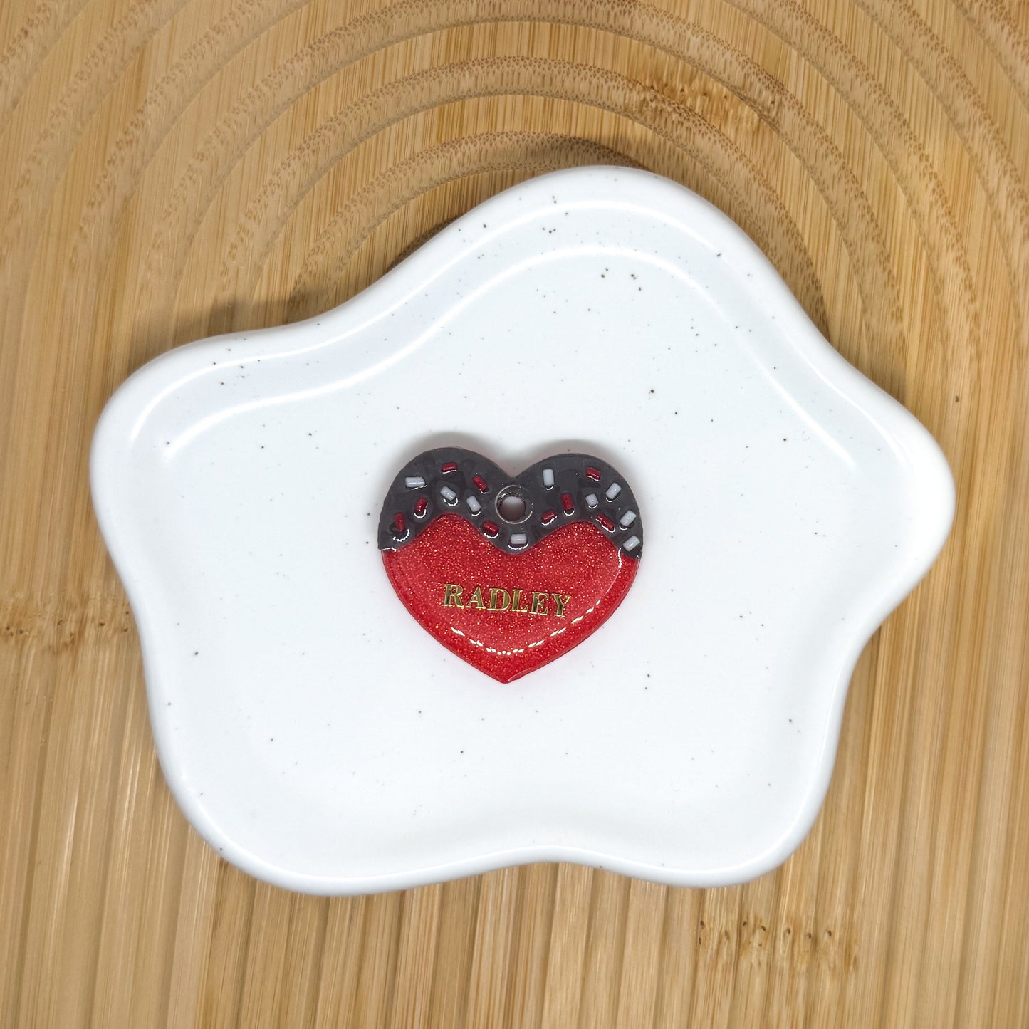 Drip Heart Tag