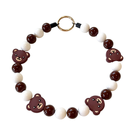 Beary Cute Beaded Collar