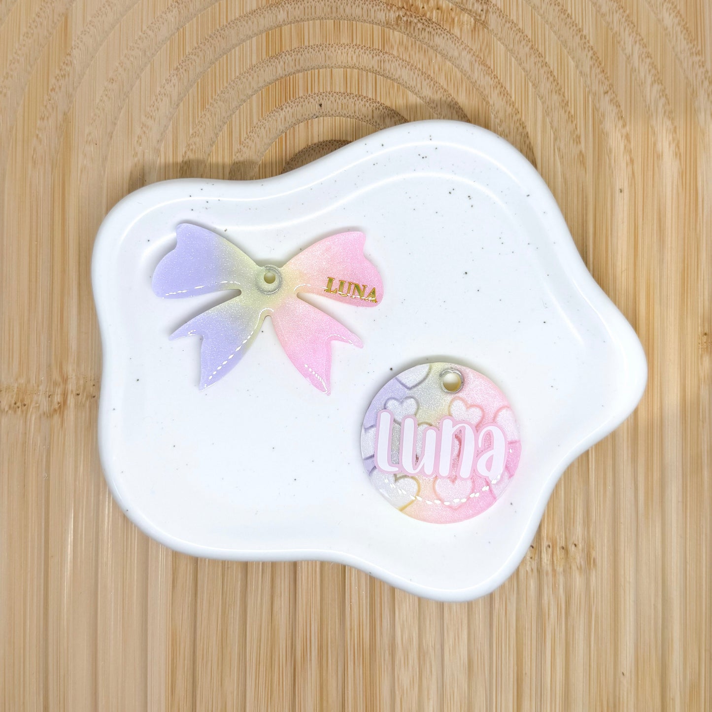 Circle Of Hearts Tag
