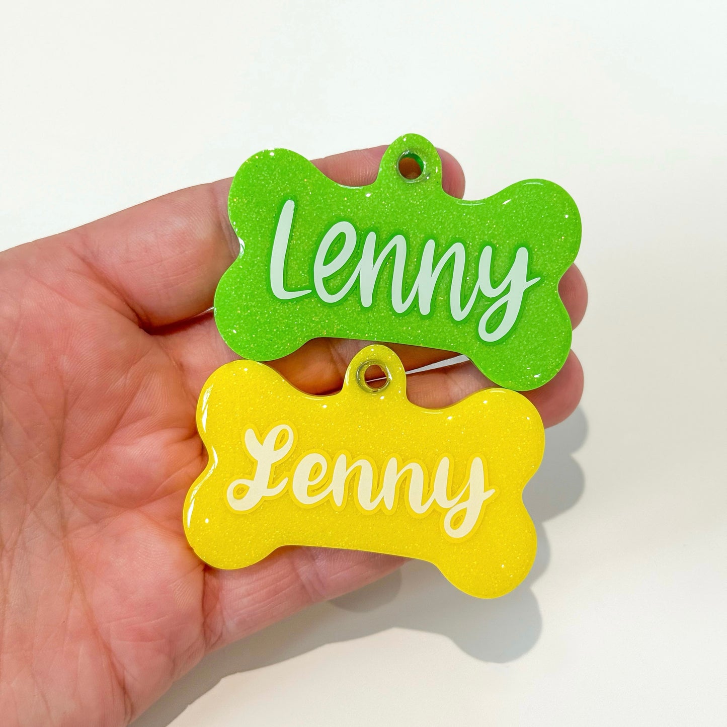 Plain Colour Dog Tag