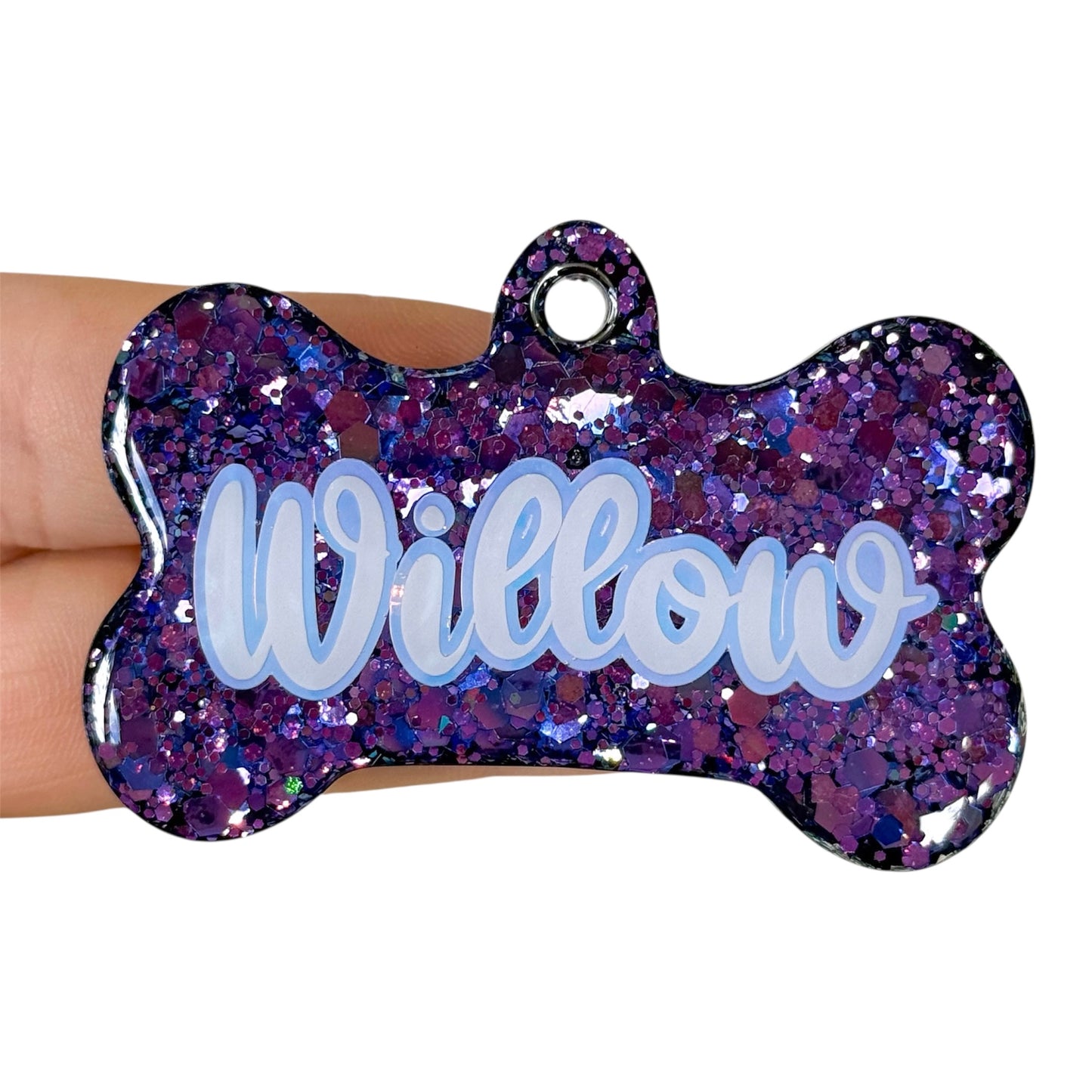 Circus Glitter Tag