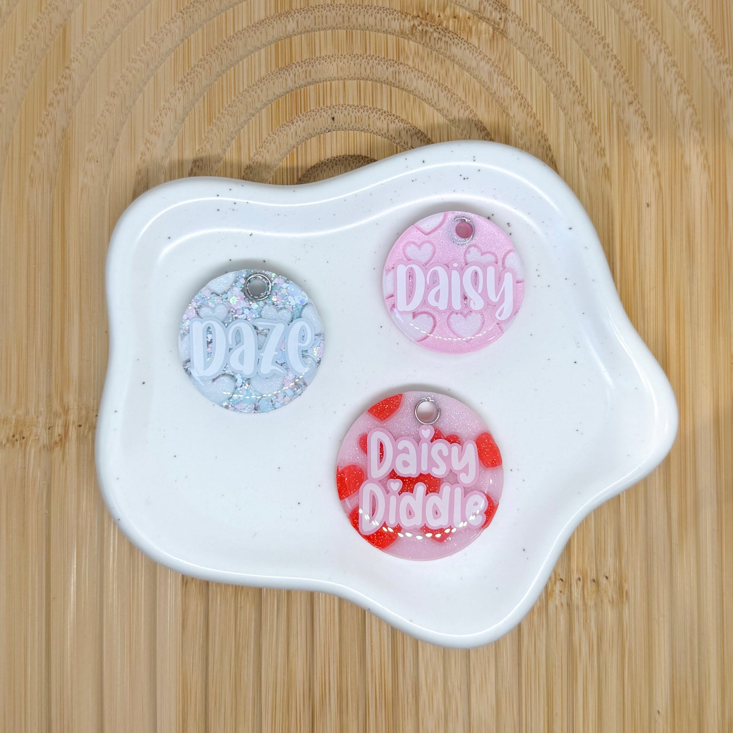 Circle Of Hearts Tag