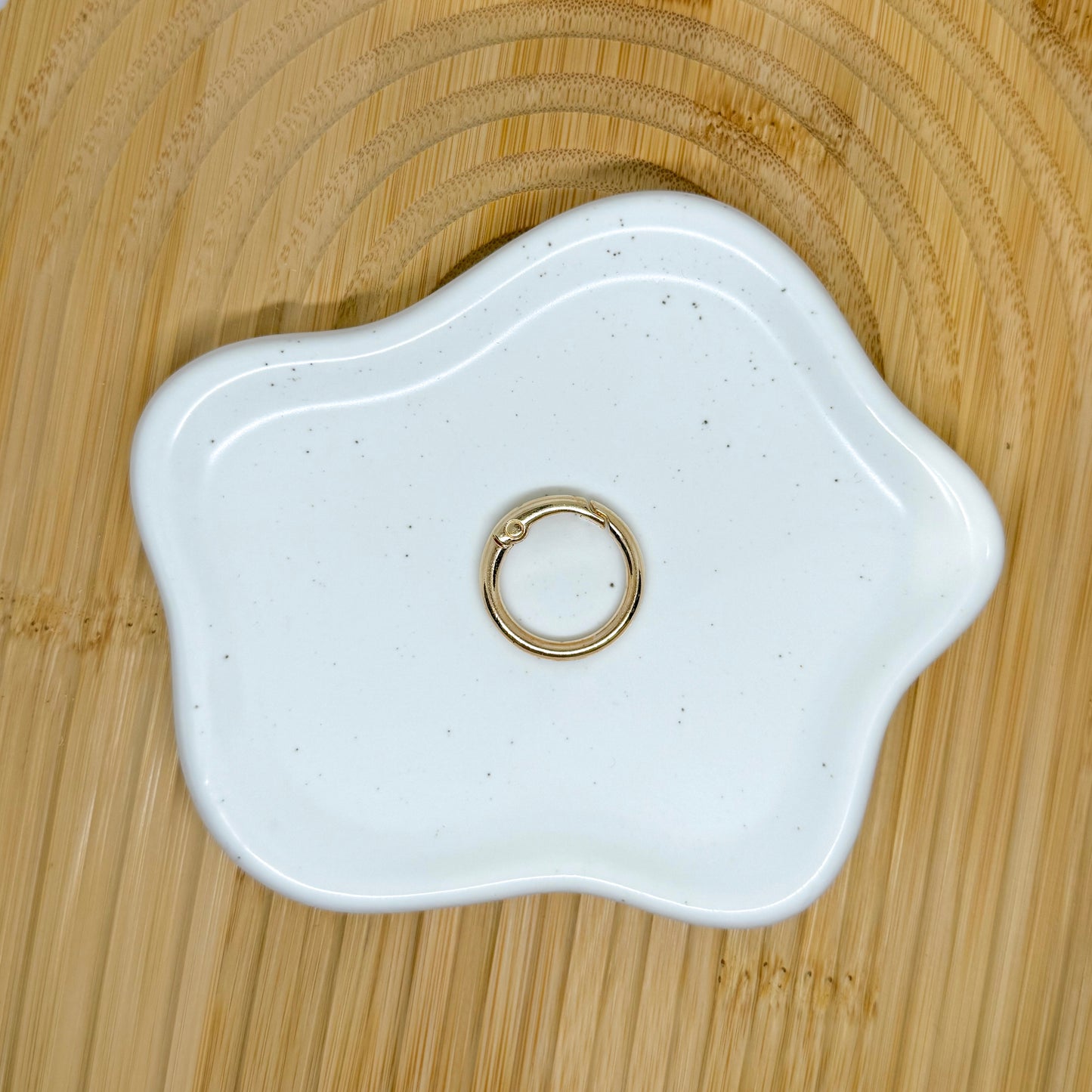Gold O Ring Clasp