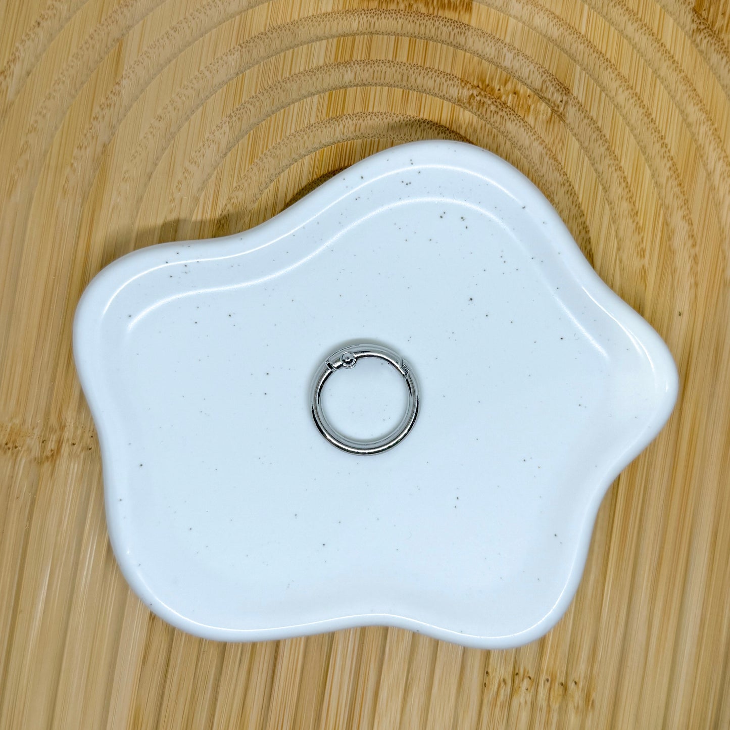 Silver O Ring Clasp