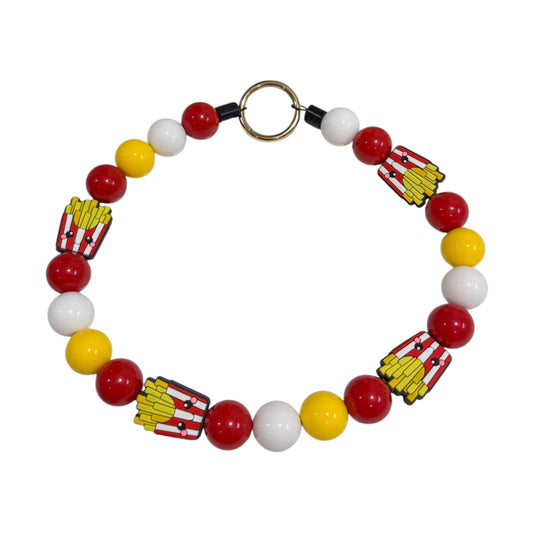 Snack Attack Beaded Collar