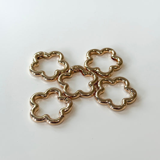 Gold Flower Clasp