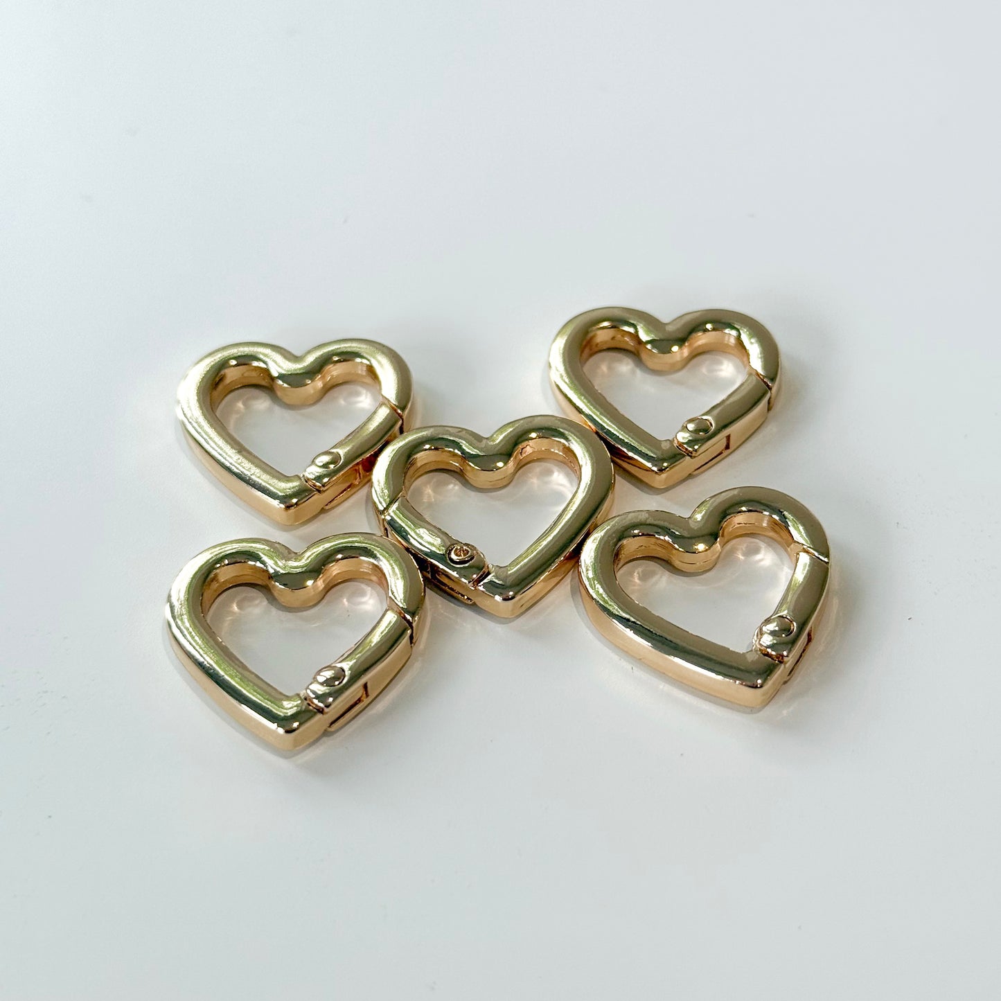 Gold Heart Clasp