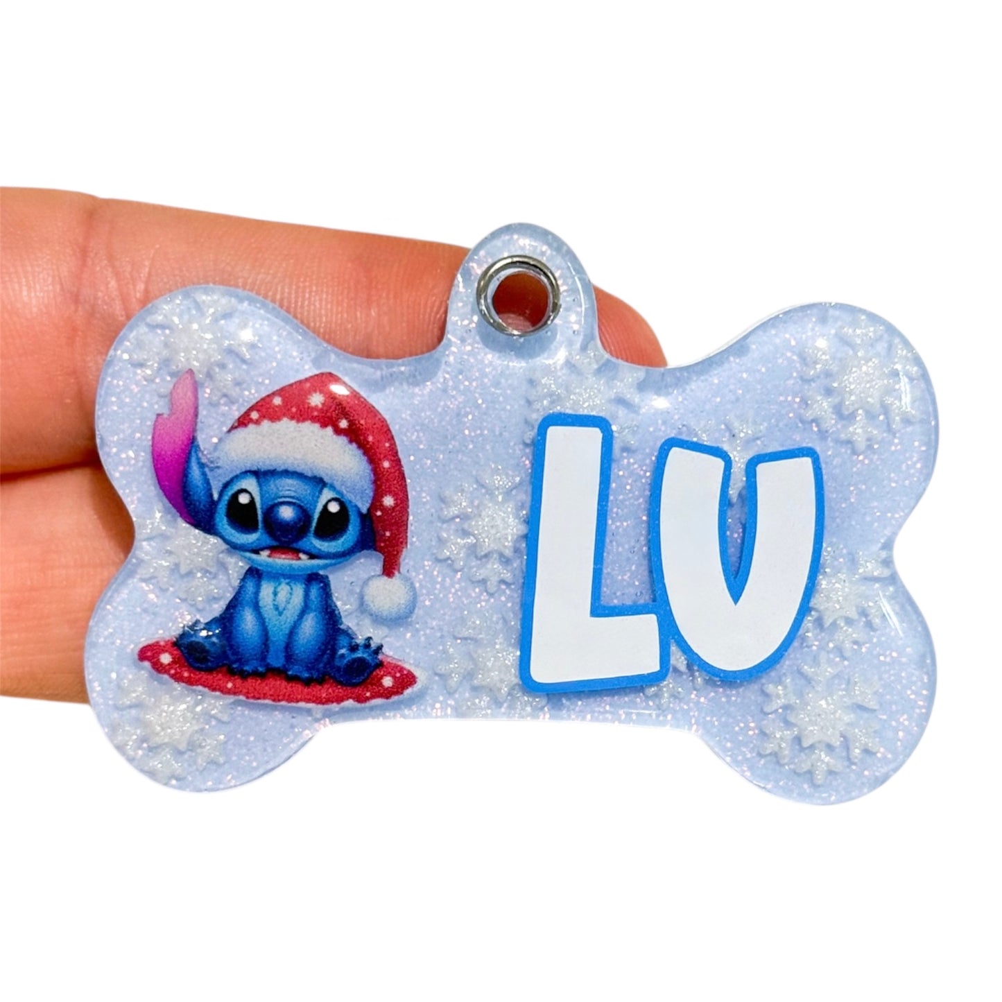 Stitch Snowflake Tag