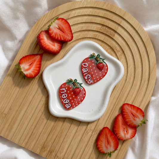 Strawberry Dog Tag