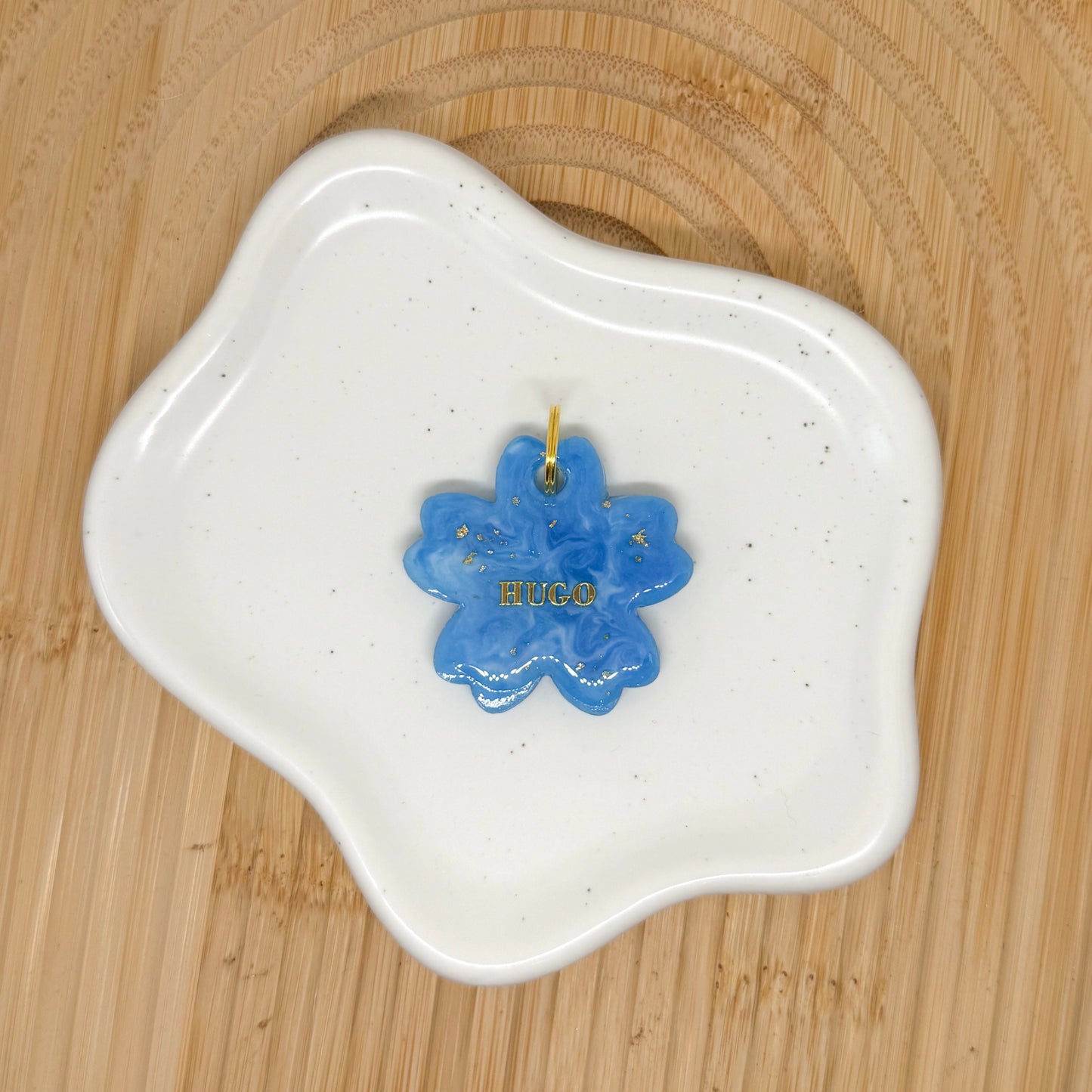 Swirly Flower Tag