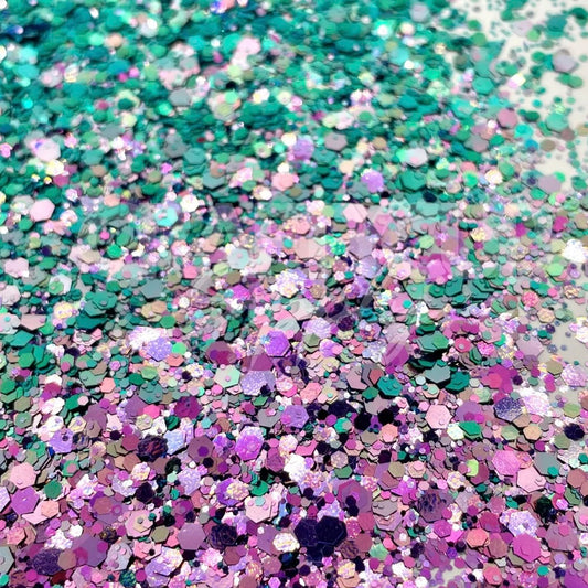 Circus Glitter Tag