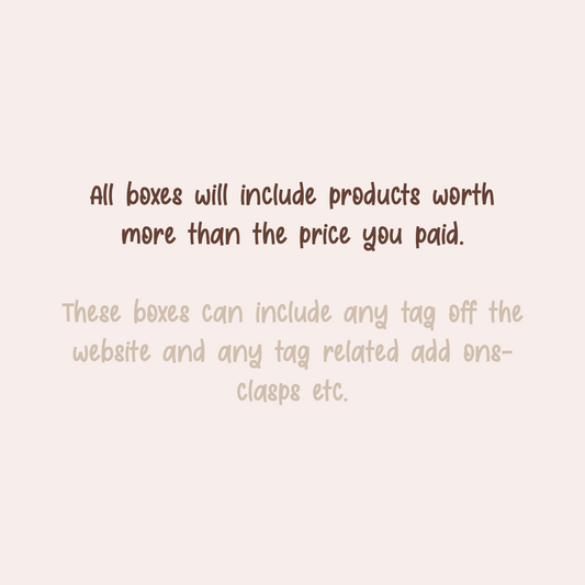 Tag Only Mystery Box