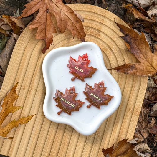 Maple Leaf Dog Tag