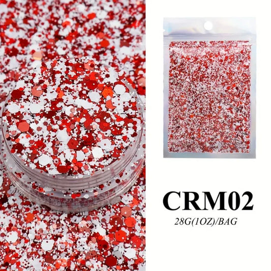 Red Confetti Tag