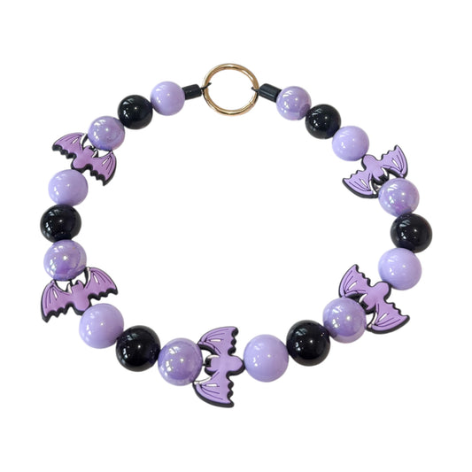Enchanted Bat Beaded Collar